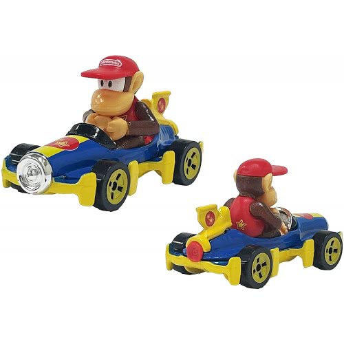 Mattel Hot Wheels Mario Kart Vehicle 4-Pack, Set Of 4 Fan-Favorite Characters Includes 1 Exclusive Model GWB36 / GXX98 887961965