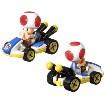 Mattel Hot Wheels Mario Kart Οχήματα 4-Pack Με 1 Αποκλειστικό Μοντέλο GWB36 / GXX98 887961965537