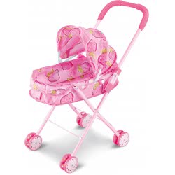 Toys-shop Choice Καροτσάκι Μεταλλικό Για Κούκλα JH056798 6990521567981