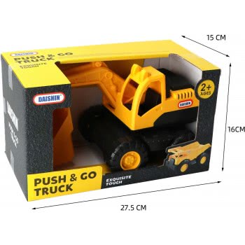 Toys-shop Choice Push And Go Truck Excavator JI046662 6990521466628