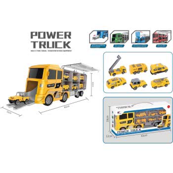 Toys-shop Choice Power Truck Νταλίκα Με 6 Οχήματα JI046916 6990521469162