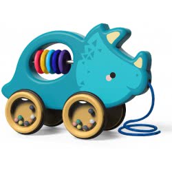 Toys-shop Choice Pull Along Smart Triceratops JI047264 6990521472643