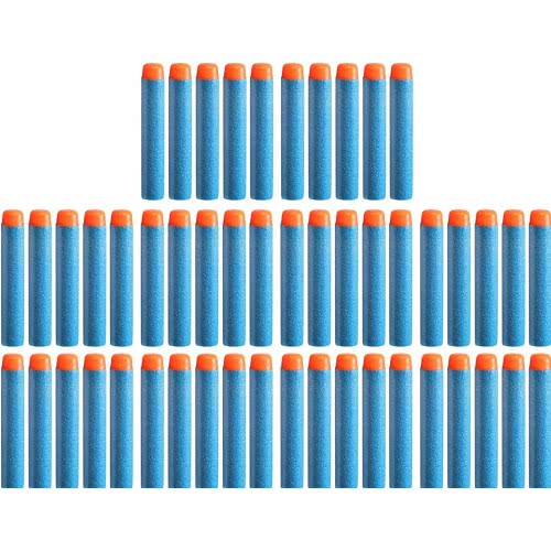 Hasbro Nerf Elite 2.0 50 Dart Refill Pack Περιλαμβάνει 50 Επίσημα Βέλη 2.0, Συμβατά Με Elite Blasters E9484 5010993747580