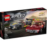 LEGO Speed Champions Chevrolet Corvette C8.R Race Car And 1968 Chevrolet Corvette 76903 5702016912494