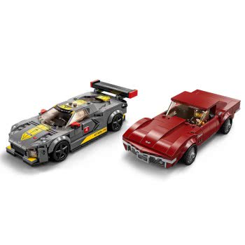 LEGO Speed Champions Chevrolet Corvette C8.R Race Car And 1968 Chevrolet Corvette 76903 5702016912494