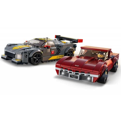 LEGO Speed Champions Chevrolet Corvette C8.R Race Car And 1968 Chevrolet Corvette 76903 5702016912494