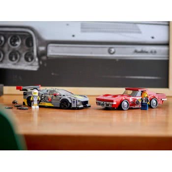 LEGO Speed Champions Chevrolet Corvette C8.R Race Car And 1968 Chevrolet Corvette 76903 5702016912494