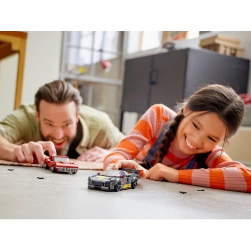 LEGO Speed Champions Chevrolet Corvette C8.R Race Car And 1968 Chevrolet Corvette 76903 5702016912494