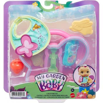 Mattel My Garden Baby Collection With Accessories, Choose Between The Bathroom And Food, 6-7 Accessories HBJ67 / HBJ69 887961990