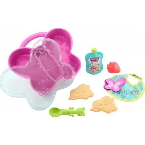 Mattel My Garden Baby Collection With Accessories, Choose Between The Bathroom And Food, 6-7 Accessories HBJ67 / HBJ69 887961990