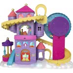 Mattel Polly Pocket Amusement Park Set, 3 Vehicles, 7 Playgrounds, 2 Dolls, Unicorns And 25 Accessories (30 Pieces In Set) GYK44