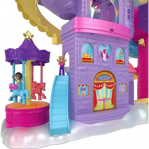 Mattel Polly Pocket Λούνα Παρκ Ουράνιο Τόξο (30 Αξεσουάρ) GYK44 887961974133