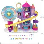 Mattel Polly Pocket Λούνα Παρκ Ουράνιο Τόξο (30 Αξεσουάρ) GYK44 887961974133
