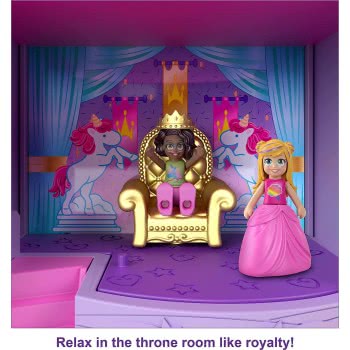 Mattel Polly Pocket Λούνα Παρκ Ουράνιο Τόξο (30 Αξεσουάρ) GYK44 887961974133