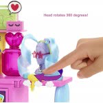 Mattel Barbie Doll And Playset Vanity With Exclusive Doll, Pet Puppy 45+ Pieces, Including Vanity, Clothes Shelf, Light M GYJ70 