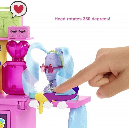 Mattel Barbie Extra Στούντιο Ομορφιάς Σετ Με Κουκλα GYJ70 887961973297