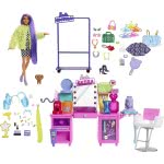 Mattel Barbie Extra Στούντιο Ομορφιάς Σετ Με Κουκλα GYJ70 887961973297
