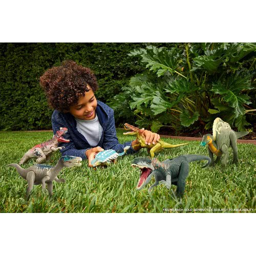 Mattel Παιχνίδια Δεινόσαυροι Με Κινουμενα Μελη, Λειτουργια Επιθεσης Και Ηχους - Allosaurus GWD06 / GWD10 887961938050