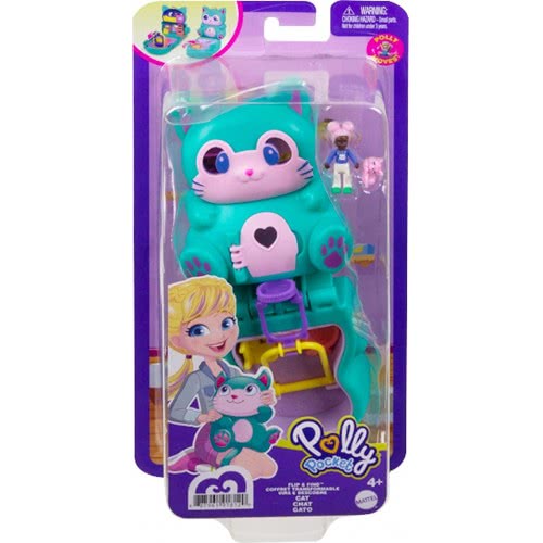 Mattel Polly Pocket Mini - Setters Flip & Reveal (3 Designs) GTM56 / GTM61 887961918120
