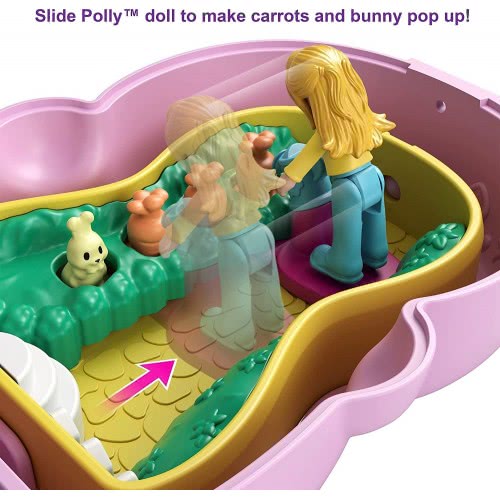 Mattel Polly Pocket Mini - Setters Flip & Reveal (3 Designs) GTM56 / GTM60 887961918175