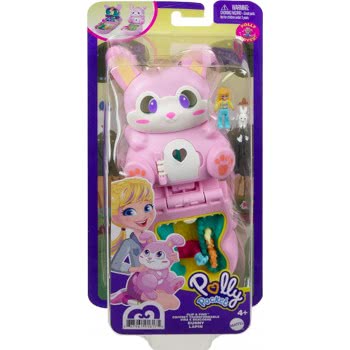 Mattel Polly Pocket Mini - Setters Flip And Reveal Bunny GTM56 / GTM60 887961918175