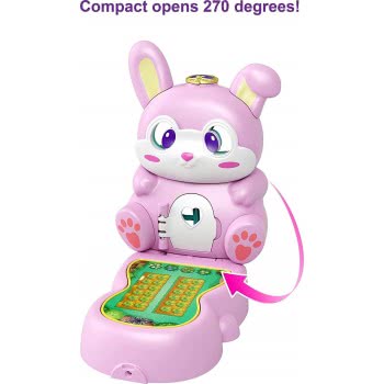 Mattel Polly Pocket Mini - Setters Flip And Reveal Bunny GTM56 / GTM60 887961918175