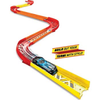 Mattel Hot Wheels Track Builder Unlimited Premium Curve Pack Βασικά Εξαρτήματα Πίστας GLC87 / GLC88 887961836721