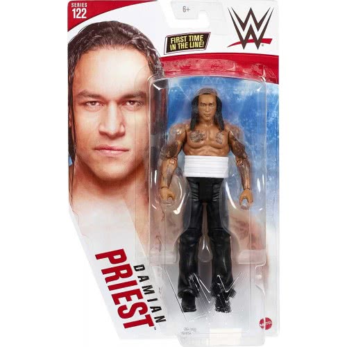 Mattel WWE Damien Priest Action Figure Series 122 Action Figure Posable 6 In GDF62 / GTG47 887961914573