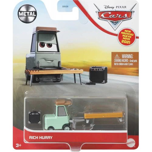 Mattel Cars Rich Hurry DXV29 / GCC56 887961725896