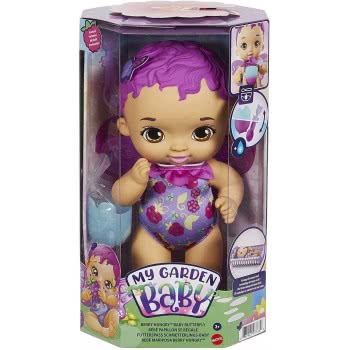 Mattel My Garden Baby Baby Time To Eat Purple Hair GYP00 887961977660