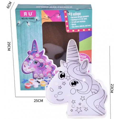 Toys-shop Choice DIY Μονόκερος Σετ Ζωγραφικής Με Νεροχρώματα JK118277 6990521182771