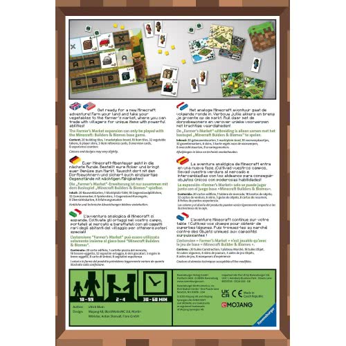Ravensburger Επιτραπέζιο Minecraft Farmers Market Expansion 26869 4005556268696