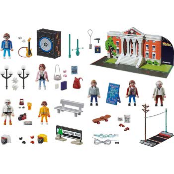 Playmobil Χριστουγεννιάτικο Ημερολόγιο Back To The Future 70574 4008789705747