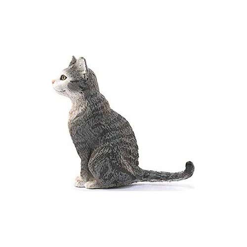 Schleich Cat Sitting Toy Figure 13771 4059433025629
