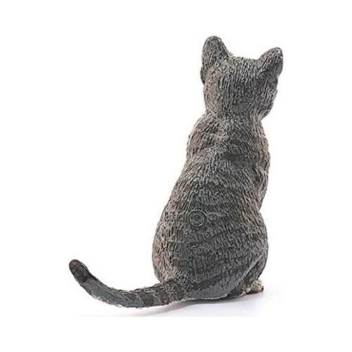 Schleich Cat Sitting Toy Figure 13771 4059433025629