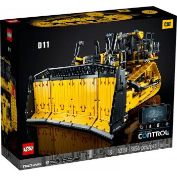 LEGO Technic Μπουλντόζα Cat D11 Ελεγχόμενη Μέσω Εφαρμογής 42131 5702016912937