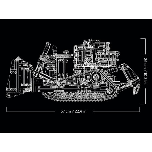LEGO Technic Μπουλντόζα Cat D11 Ελεγχόμενη Μέσω Εφαρμογής 42131 5702016912937