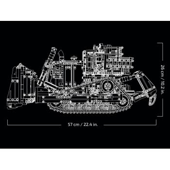 LEGO Technic Cat D11T Bulldozer V29 42131 5702016912937