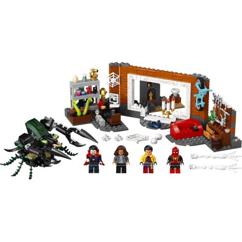 LEGO Spiderman O Σπάιντερ-Μαν Στο Εργαστήριο Του Αδύτου 76185 5702016913026
