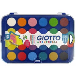 Giotto Νερομπογιά 24 Χρώματα 000352400 8000825967726