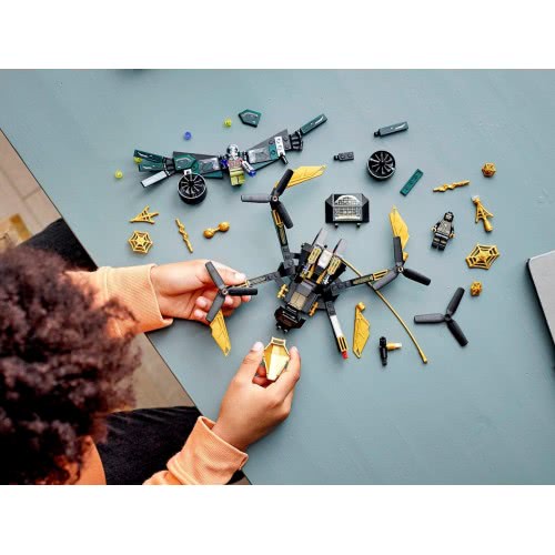 LEGO Spiderman Μονομαχία Του Σπάιντερ-Μαν Με Ντρόουν 76195 5702016913231