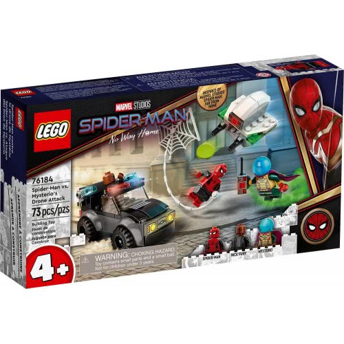 LEGO Spiderman Σπάιντερ-Μαν Vs Επίθεσης Ντρόουν Του Μυστήριο 76184 5702016913019