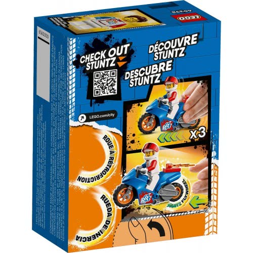 LEGO City Rocket Stunt Bike 60298 5702016911596