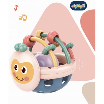 Toys-shop Choice Baby Rattle With Rings JM086887 6990521868873