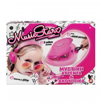 As company Music Secret Agenda And Headphones For Ages 3+ 6010-67318 5203068673185