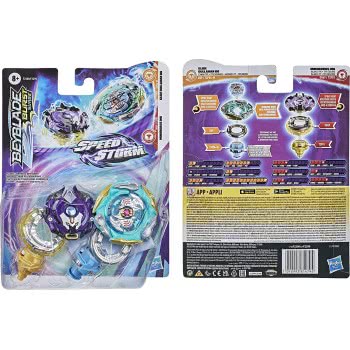 Hasbro Beyblade Burst Surge Speedstorm Glide Dullahan D6 And Minoboros M6 Dual Pack F2290 / F2300 5010993814794