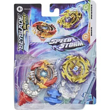 Hasbro Beyblade Burst Surge Speedstorm Spear Valtryek V6 And Regulus R6 Dual Pack F2290 / F2301 5010993814800