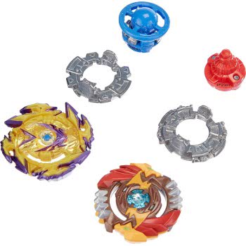 Hasbro Beyblade Burst Surge Speedstorm Spear Valtryek V6 And Regulus R6 Dual Pack F2290 / F2301 5010993814800