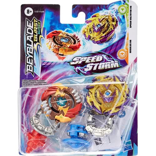 Hasbro Beyblade Burst Surge Speedstorm Spear Valtryek V6 And Regulus R6 Dual Pack F2290 / F2301 5010993814800