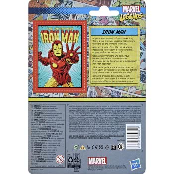 Hasbro Marvel Legends 3.75-Inch Scale Retro 375 Collection Iron Man Action Figure Toy F2648 / F2656 5010993848911